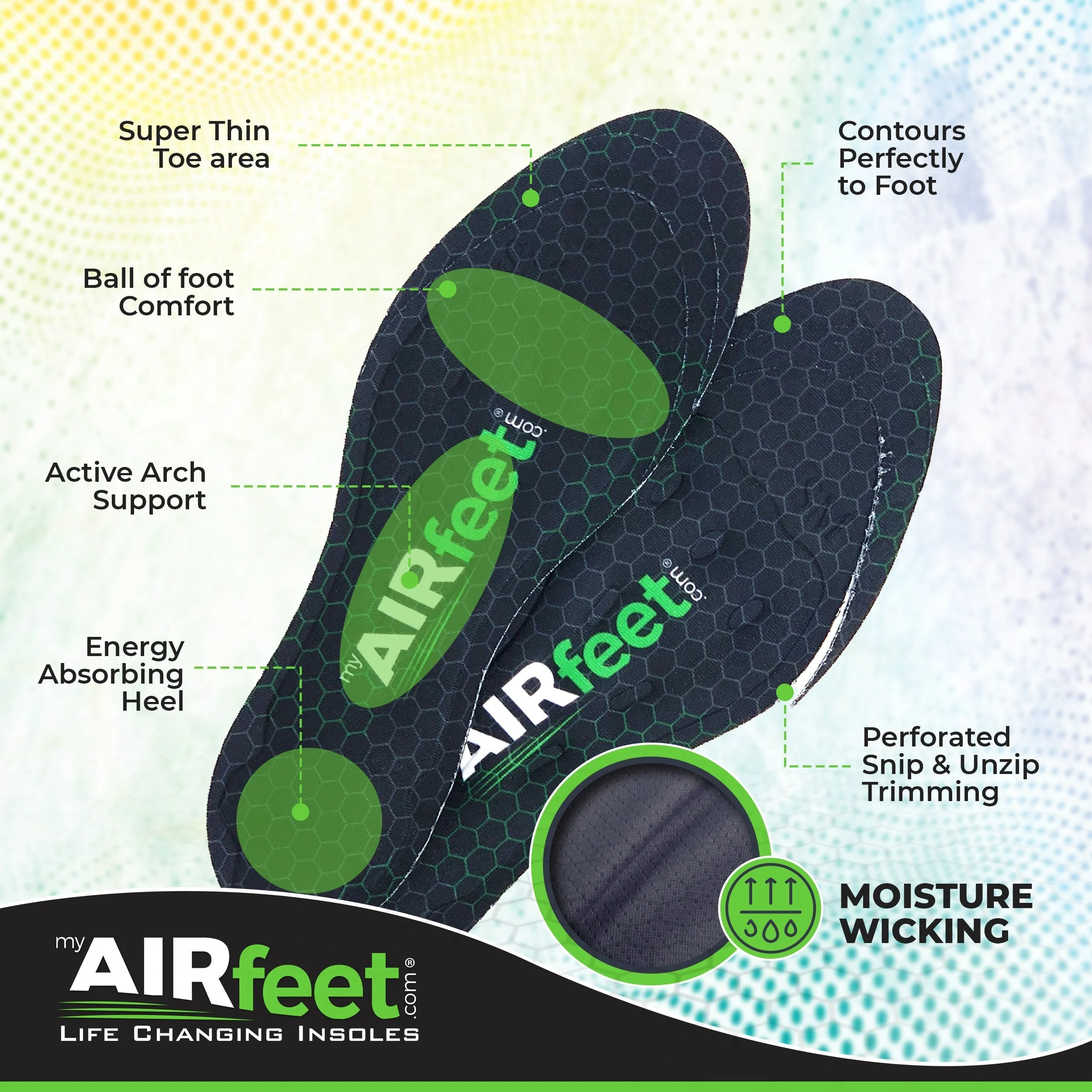 AIRfeet RELIEF O2, 2 Pair Bundle - Image 14