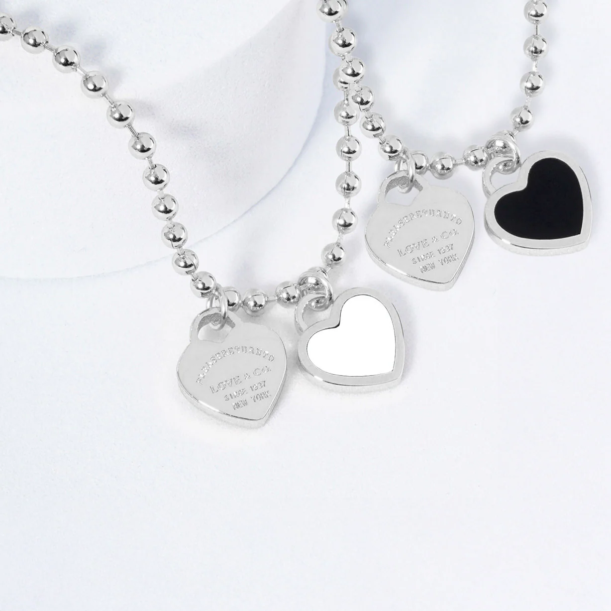 DOUBLE HEARTS ON BALL CHAIN - Buy 1 Get 1 - Image 19