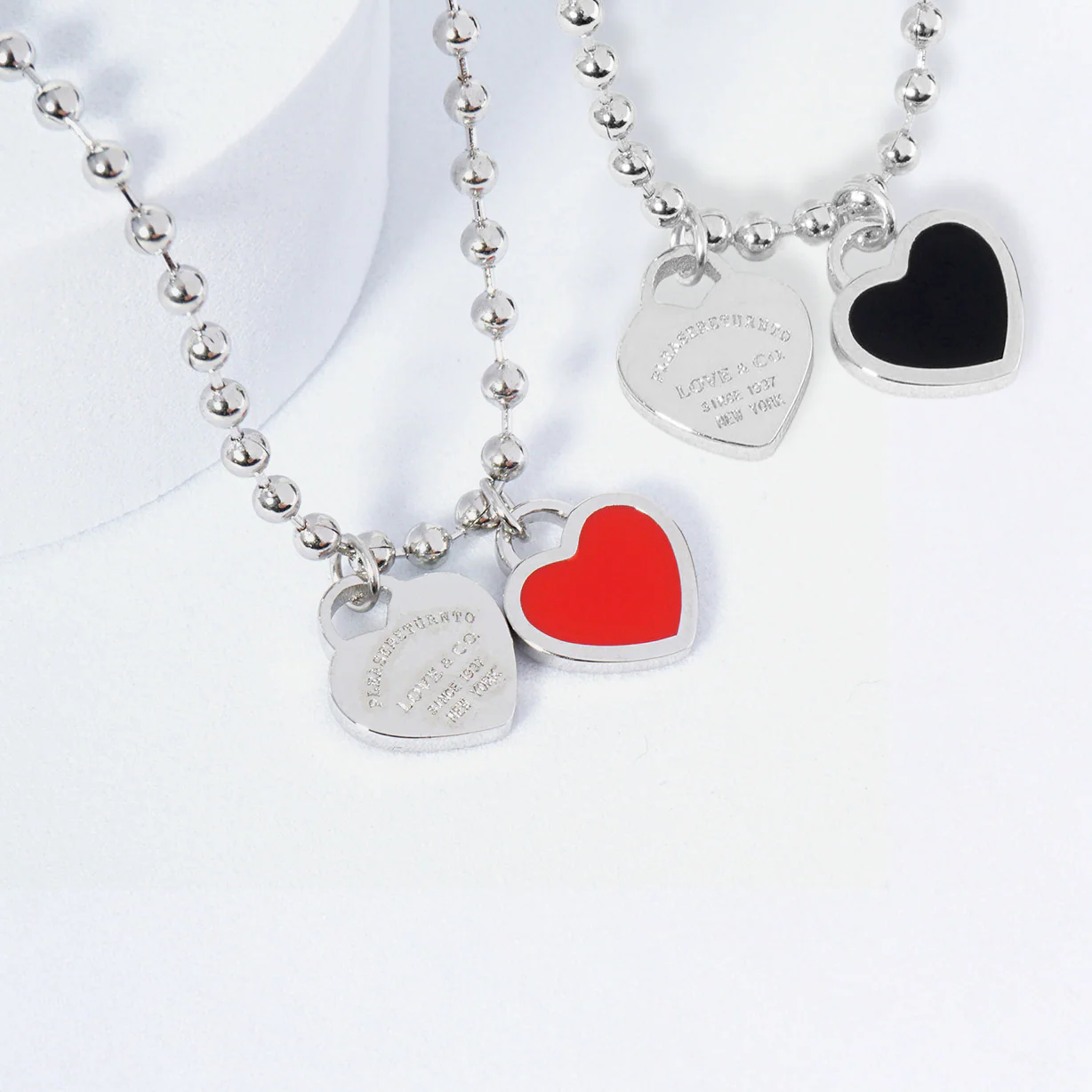 DOUBLE HEARTS ON BALL CHAIN - Buy 1 Get 1 - Image 28