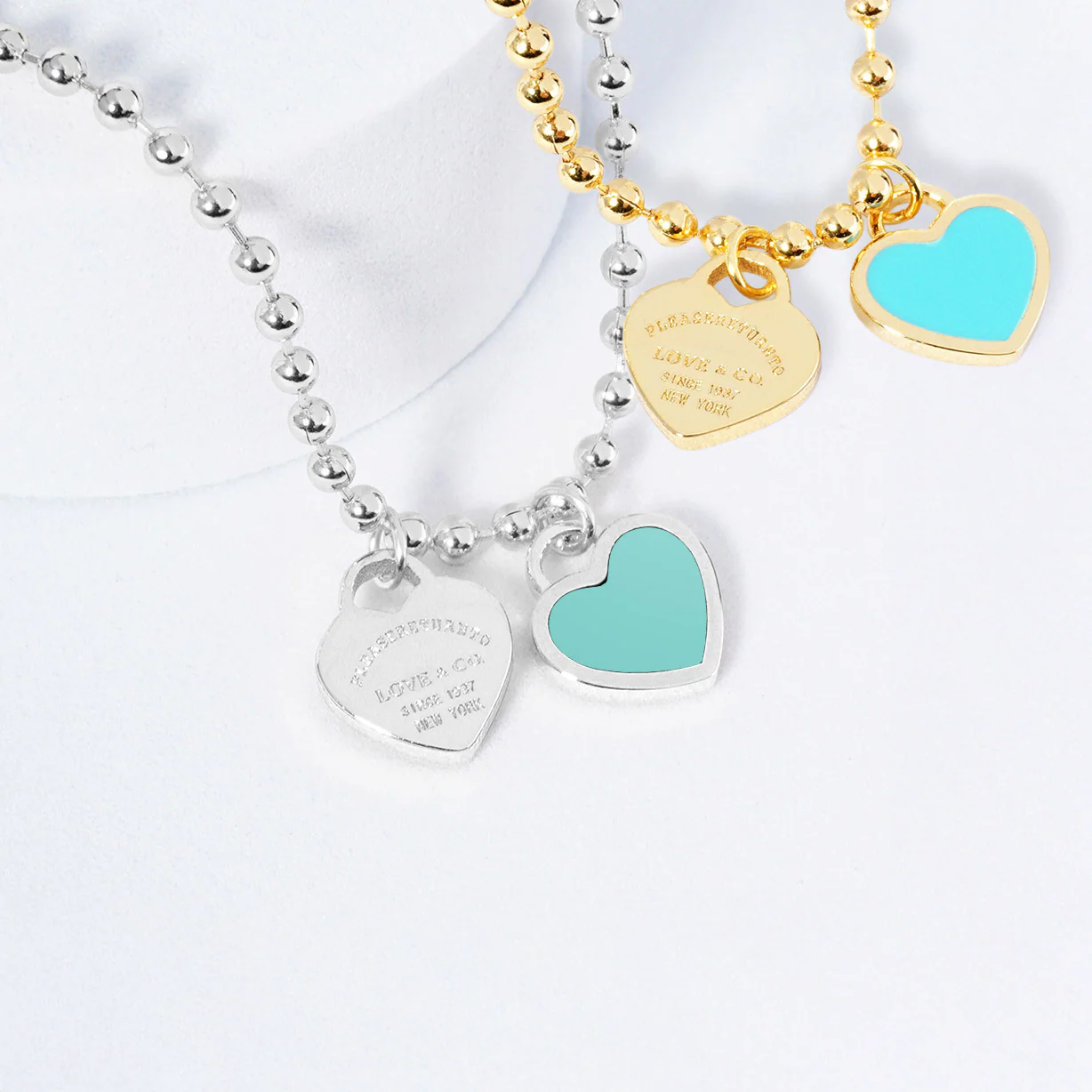 DOUBLE HEARTS ON BALL CHAIN - Buy 1 Get 1 - Image 31