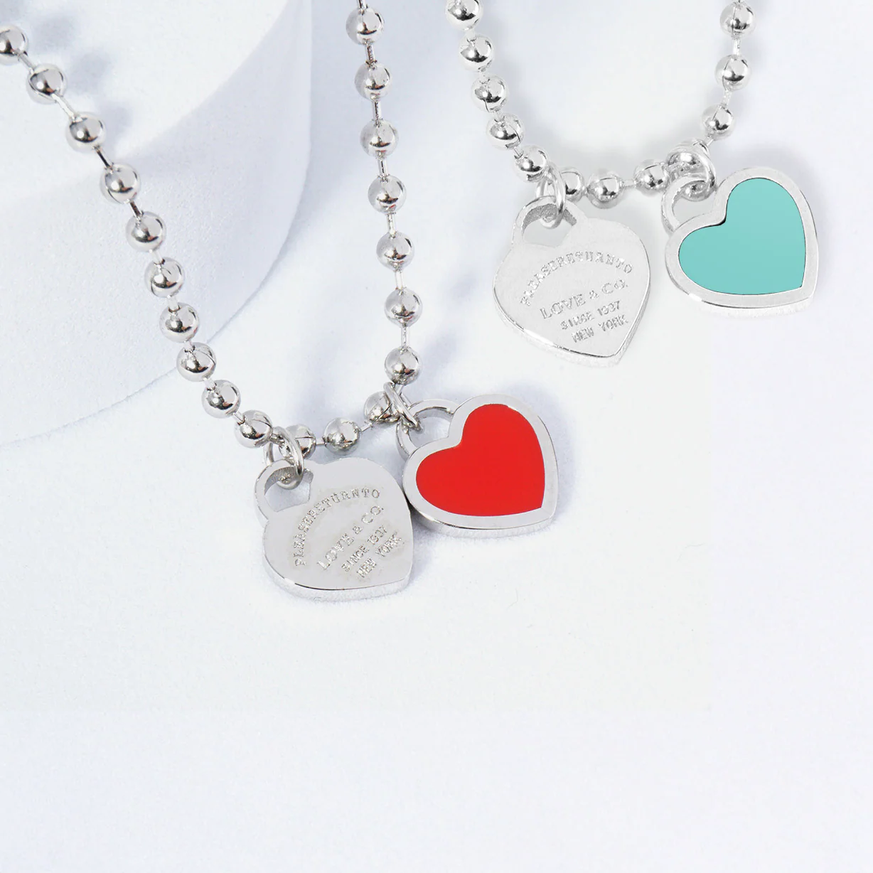 DOUBLE HEARTS ON BALL CHAIN - Buy 1 Get 1 - Image 33