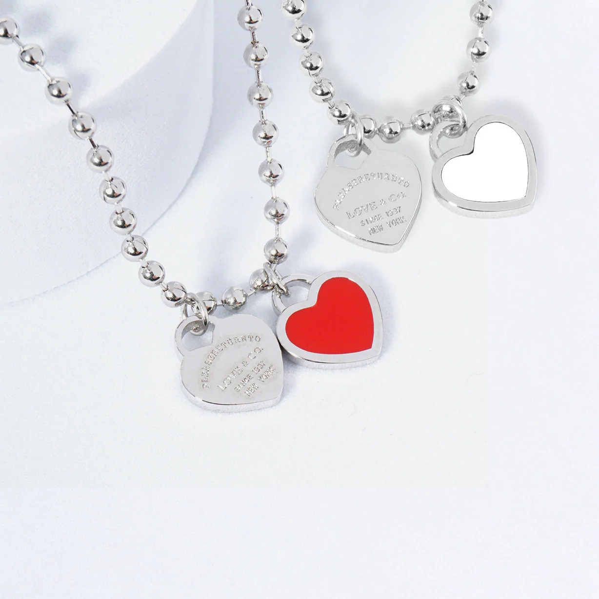 DOUBLE HEARTS ON BALL CHAIN - Buy 1 Get 1 - Image 38