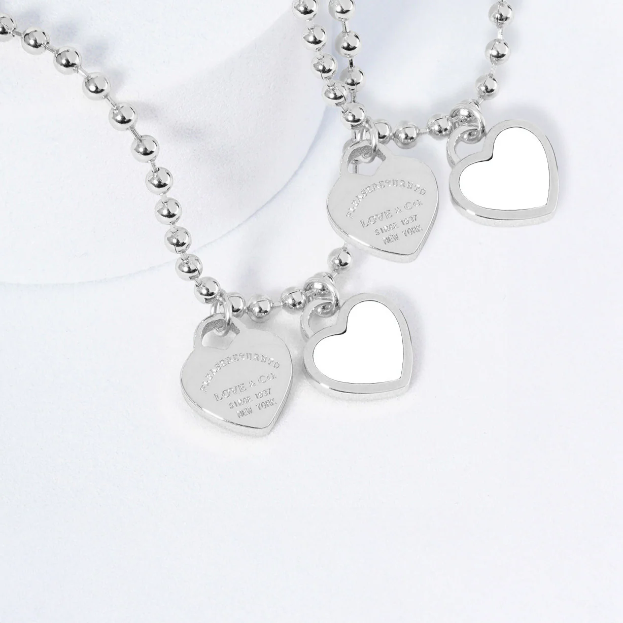 DOUBLE HEARTS ON BALL CHAIN - Buy 1 Get 1 - Image 39