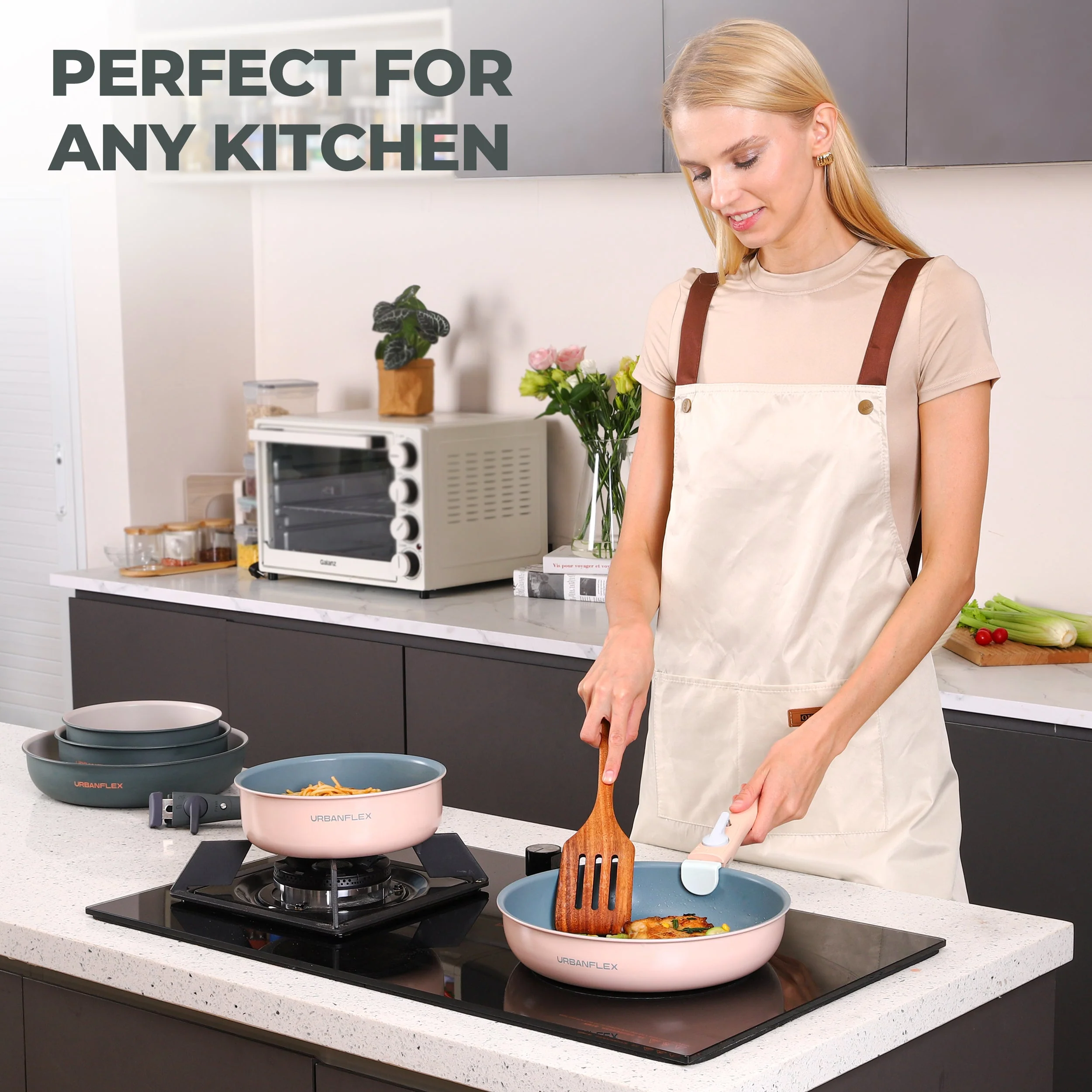 URBANFLEX 3-Pan Cooking Set - Image 12